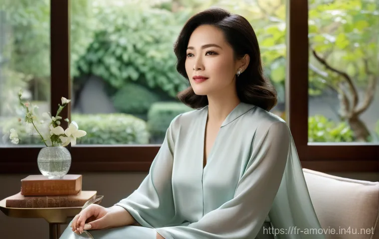 왕조현 출연작 및 최근 활동 - **Prompt:** A cinematic scene featuring Joey Wong as the White Snake spirit from "Green Snake." She ...